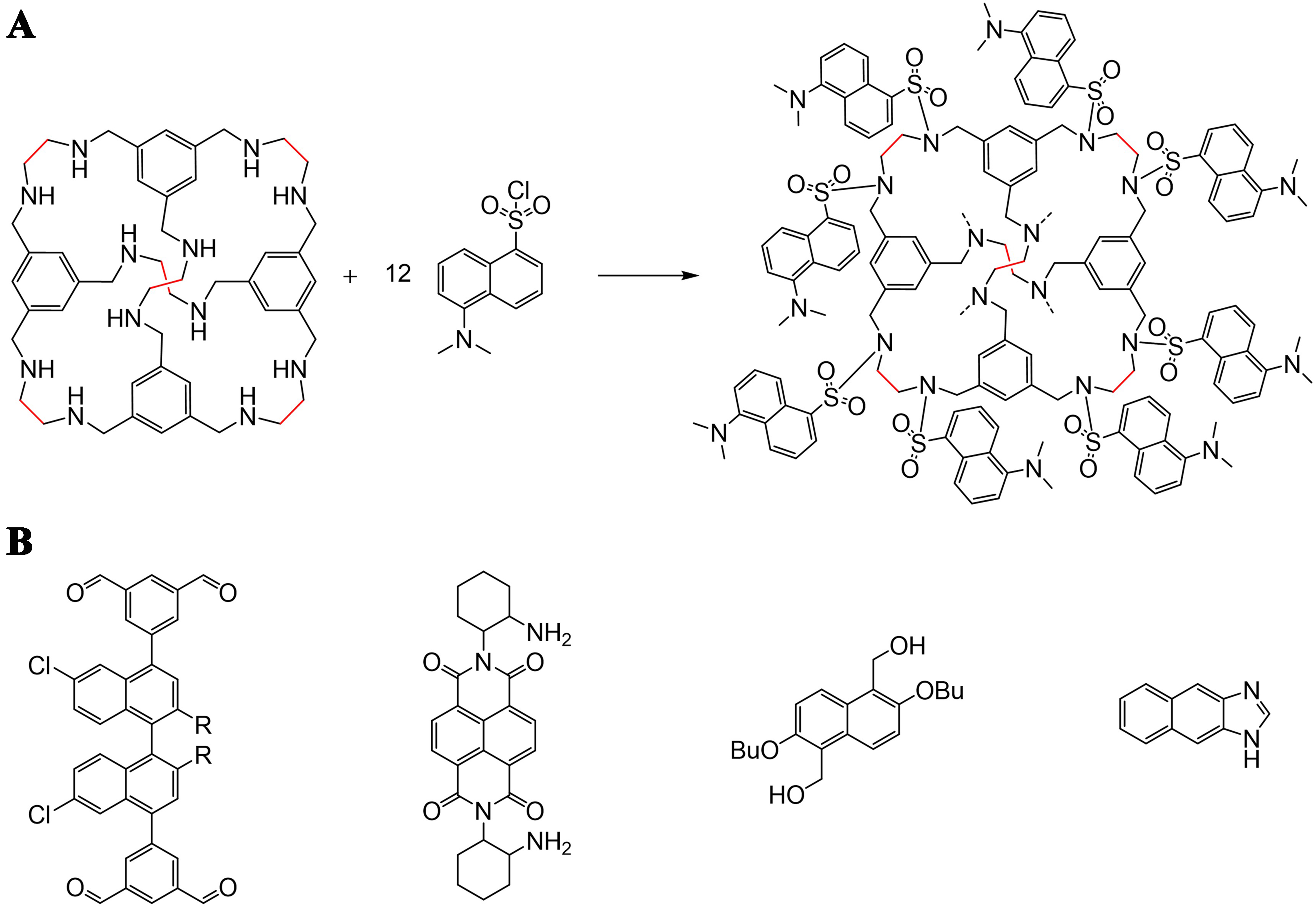 Fluorescent organic cages and their applications