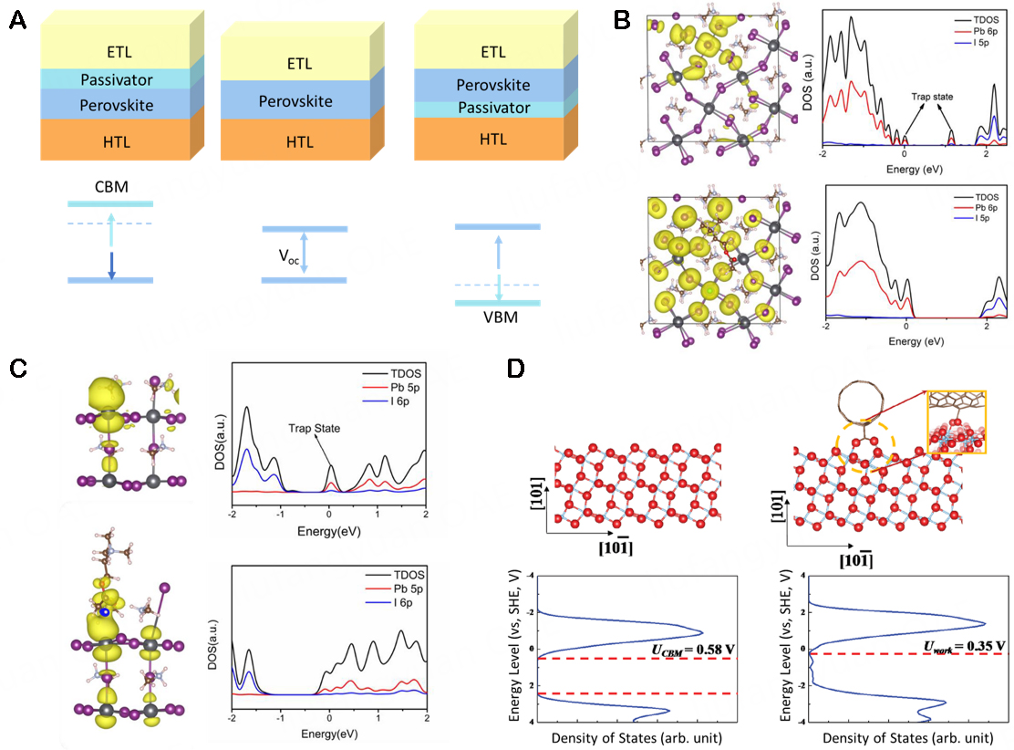 A theoretical review of passivation technologies in perovskite solar cells