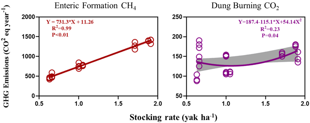 Carbon balance of yak ranch in alpine meadow