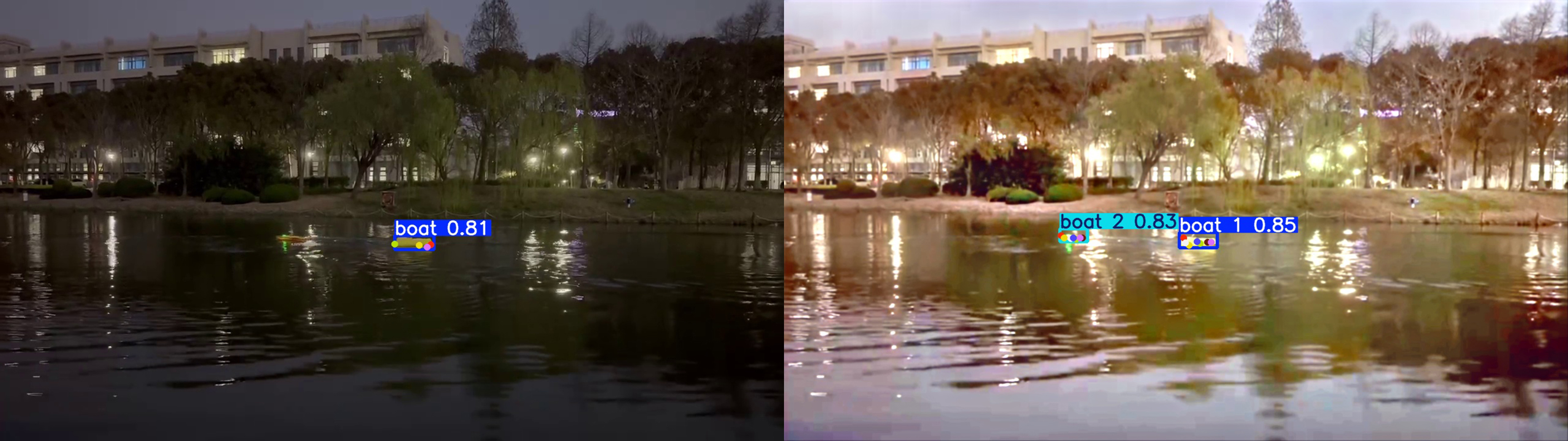 Towards intelligent shipping: image-enhanced ship detection and situation analysis in low-light scenes
