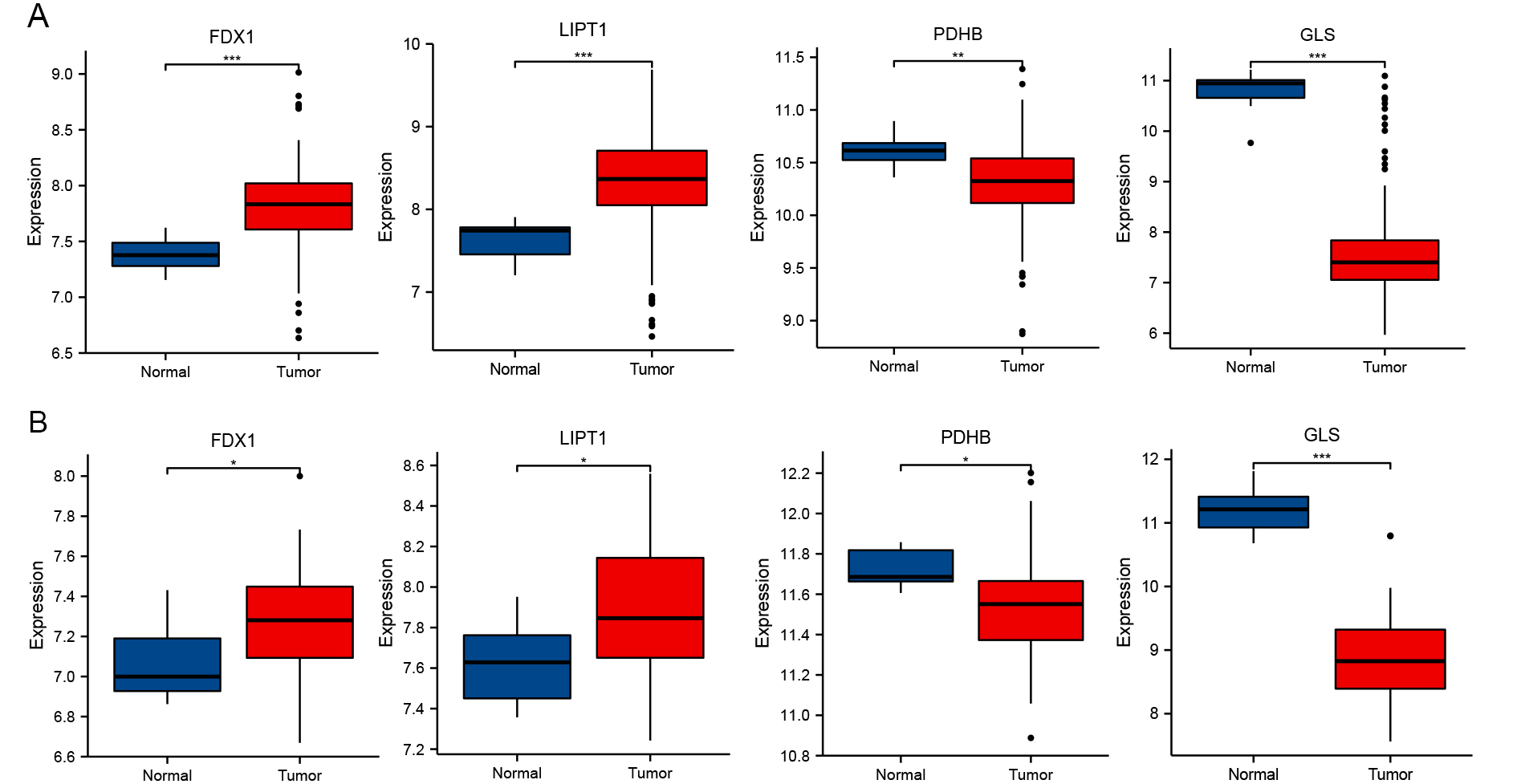 Cuproptosis-related gene-based characterization and diagnostic biomarker screening in gliomas