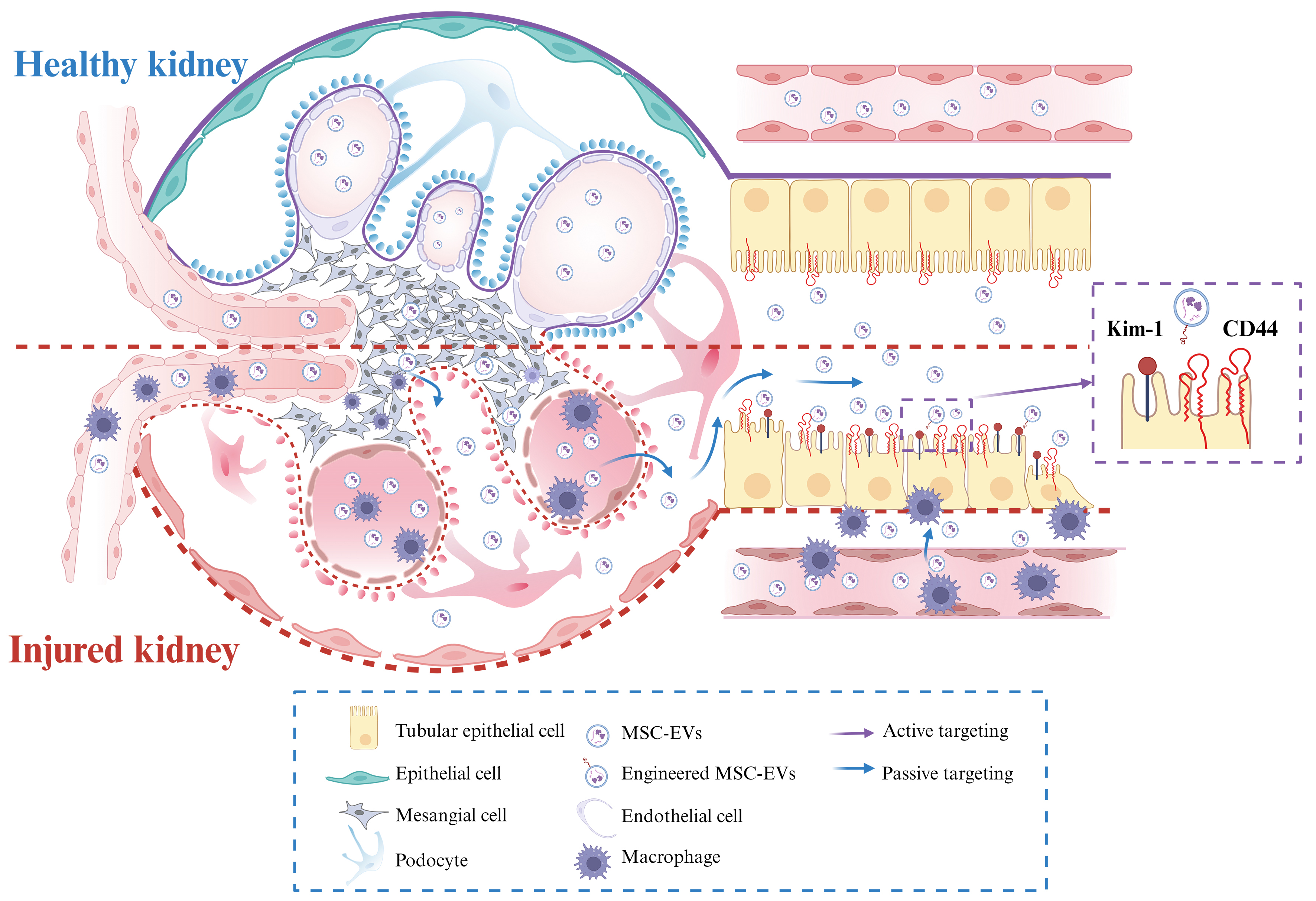 Beyond preclinical promise: can mesenchymal stromal cell-derived extracellular vesicles reliably target tubular epithelial cells?