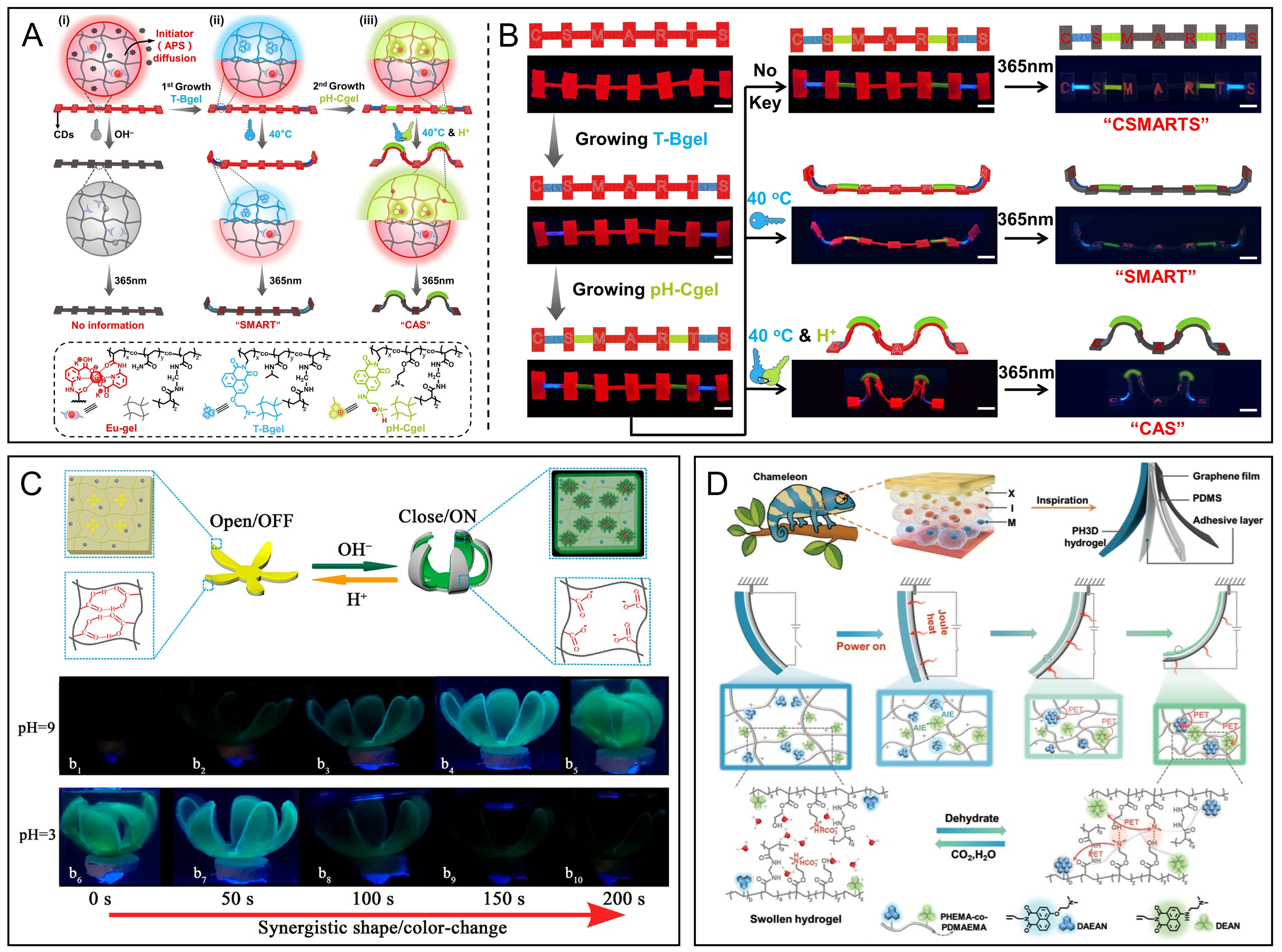 Hydrogel actuators: from building blocks selection, anisotropic structures design to multifunctional applications