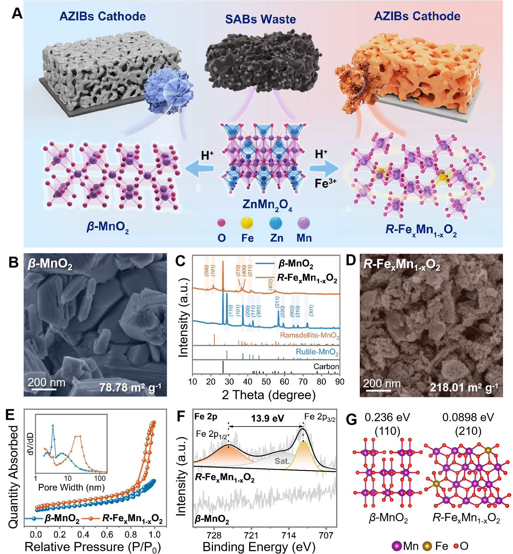 Fe<sup>3+</sup>-driven tunnel engineering for stabilizing metastable ramsdellite MnO<sub>2</sub> in high-performance zinc-ion batteries