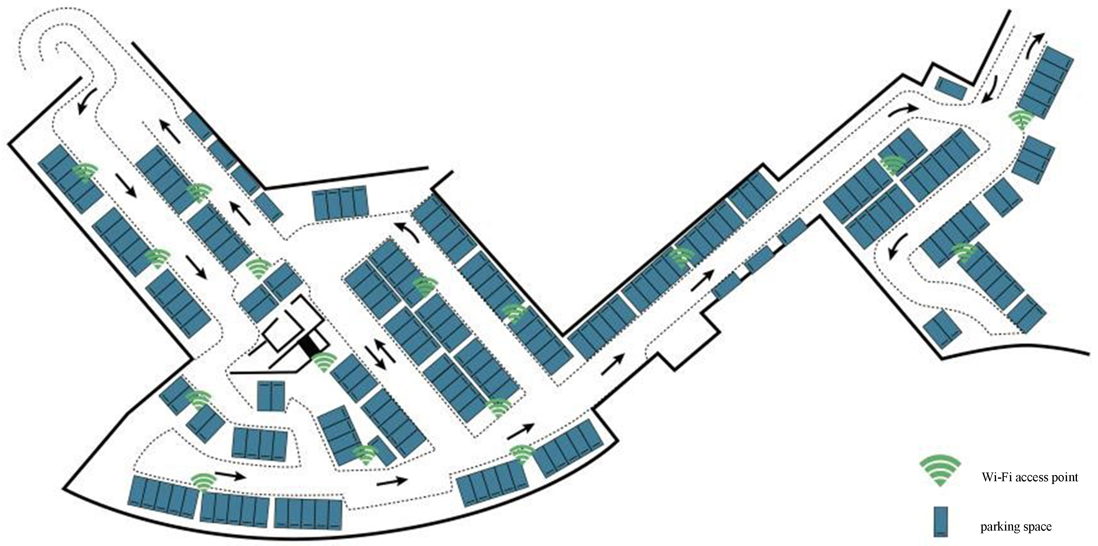 A hierarchical positioning model for WiFi-based indoor localization in large-scale complex environments