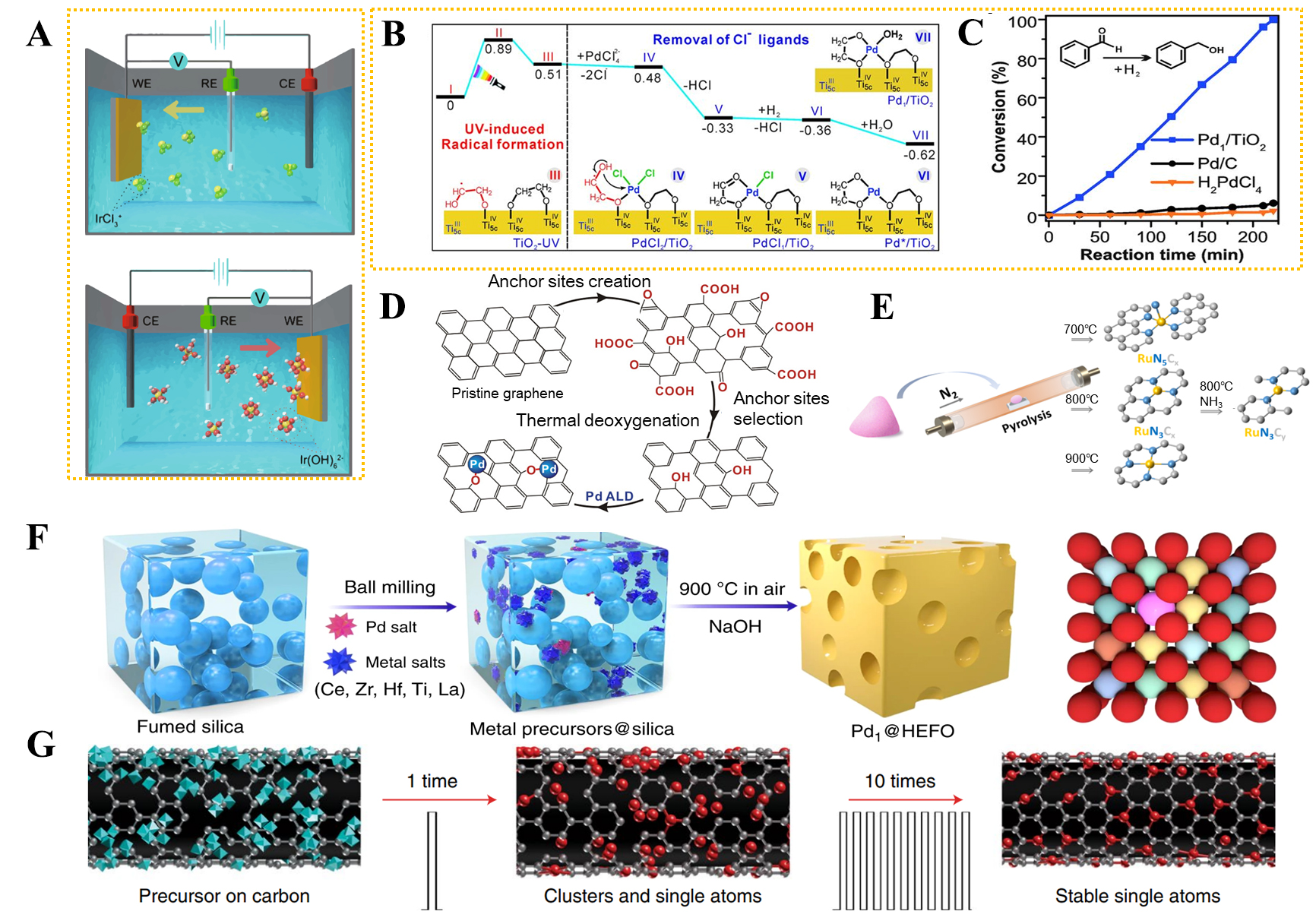 Rational design of single-atom catalysts for efficient hydrogenation of nitro compounds