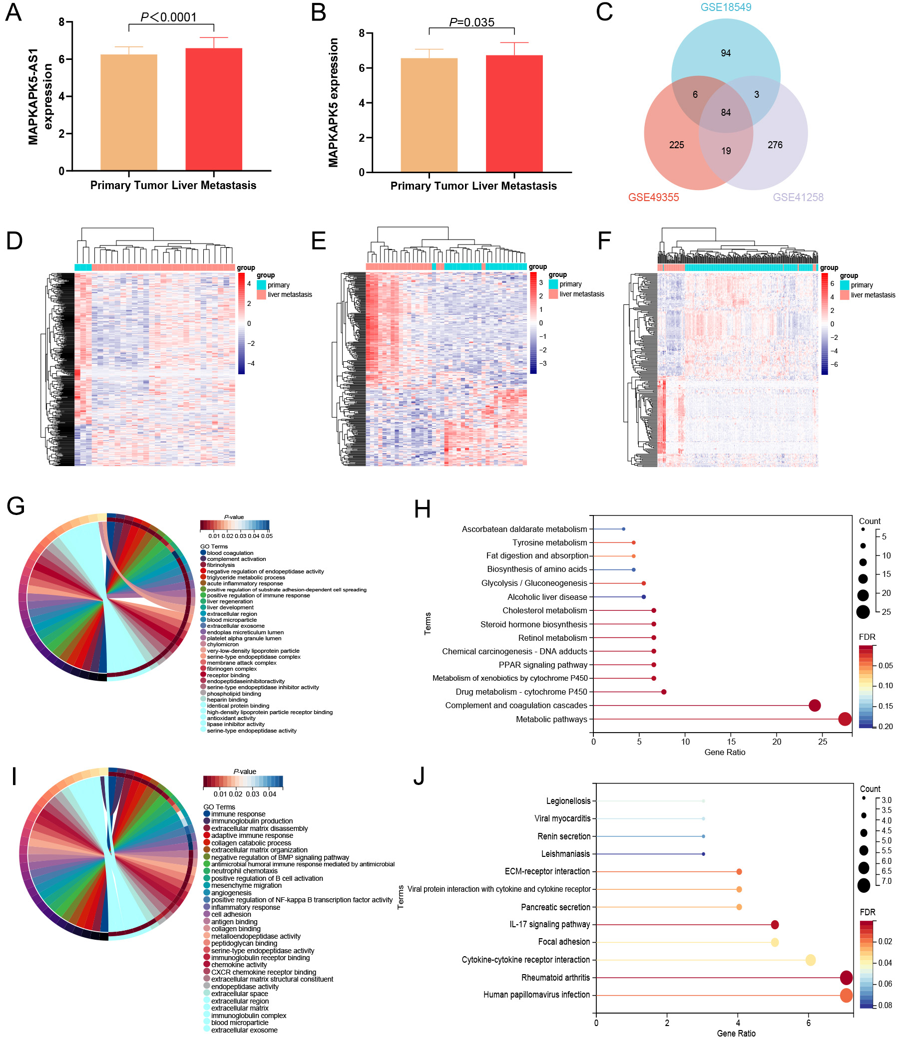 The lnc-MAPKAPK5-AS1 promotes colon cancer-derived liver metastasis via modulating the tumor microenvironment: an <i>in silico</i> study and immunohistochemistry validation