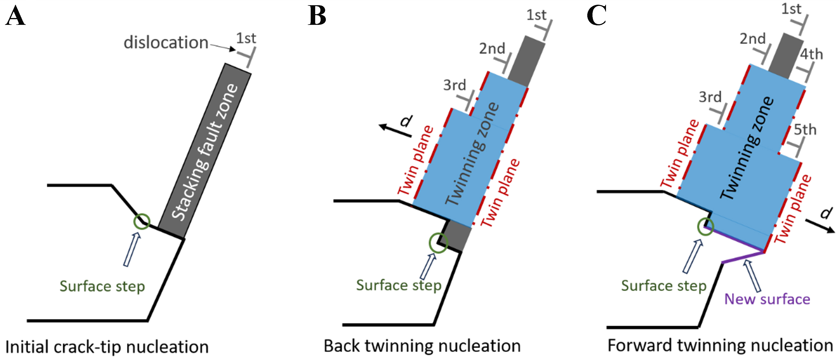 Atomistic underpinnings for dislocation emission behaviors at the crack tips in FCC metals in light of thermo-kinetic synergy